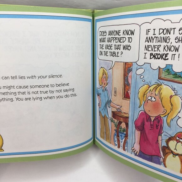 Vintage Lot 2 Books I Hate Goodbyes Emotional Skills Children's Book About Lying - Picture 10 of 12